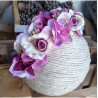 Media Diadema floral 08