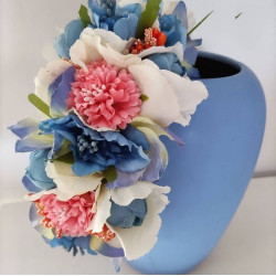 Media Diadema floral 14