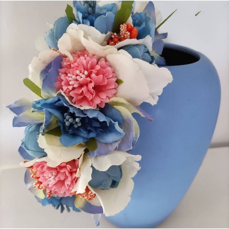 Media Diadema floral 14