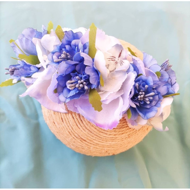 Media Diadema floral 17