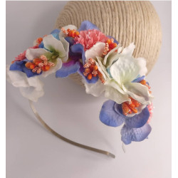 Diadema floral 22