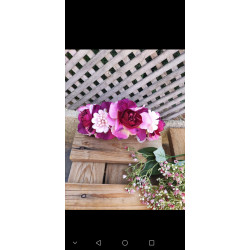 Diadema floral 30