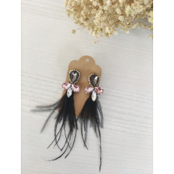 Pendientes fiesta, rosa y...